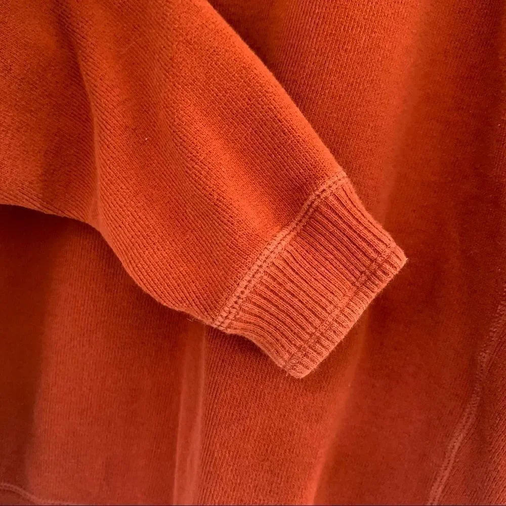Tommy Bahama tight  knit pullover rust color sweater